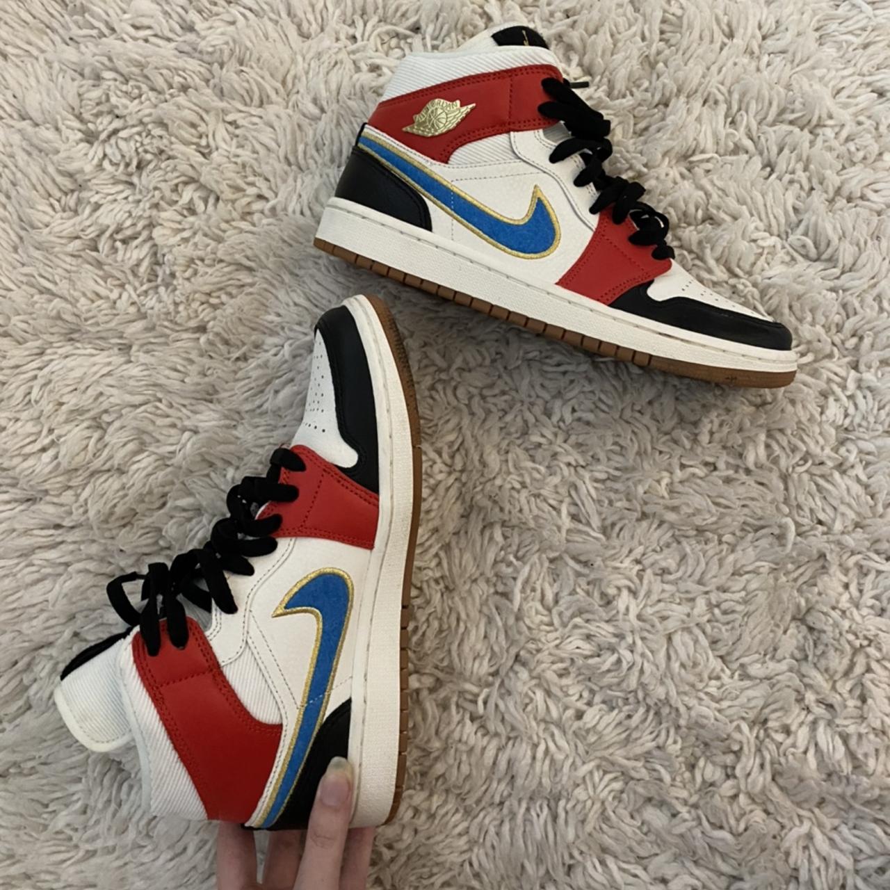 aj1 sail chile red