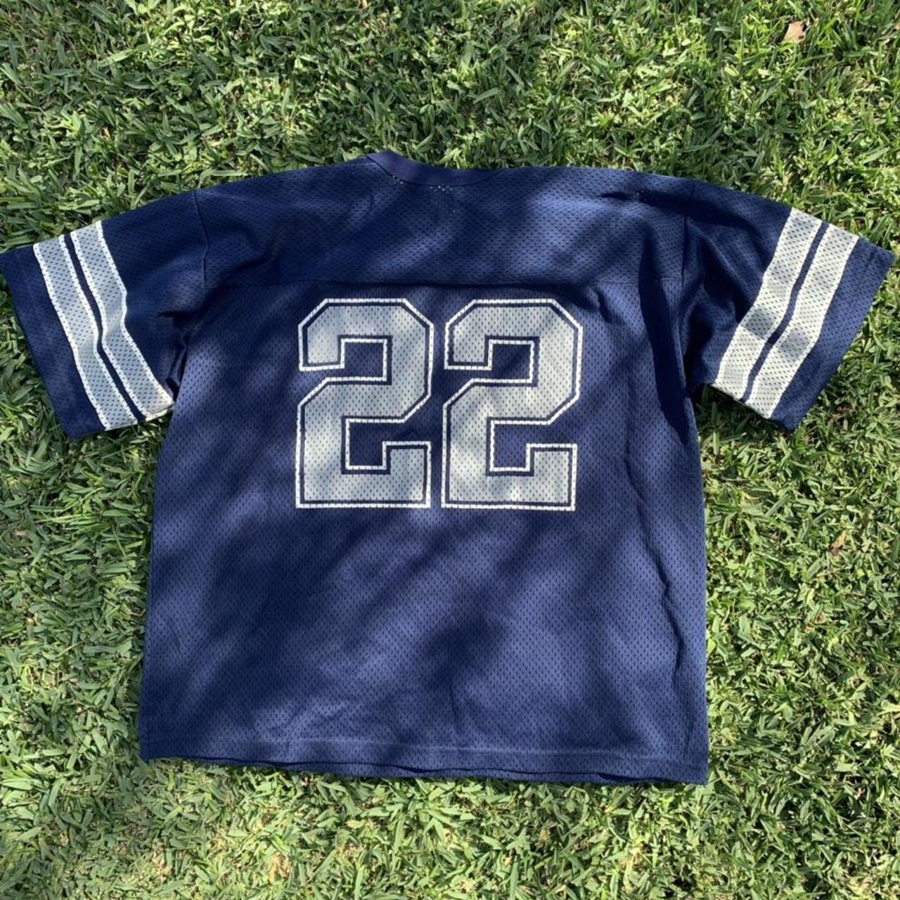 Vintage Emmitt Smith Dallas Cowboys Jersey With No - Depop