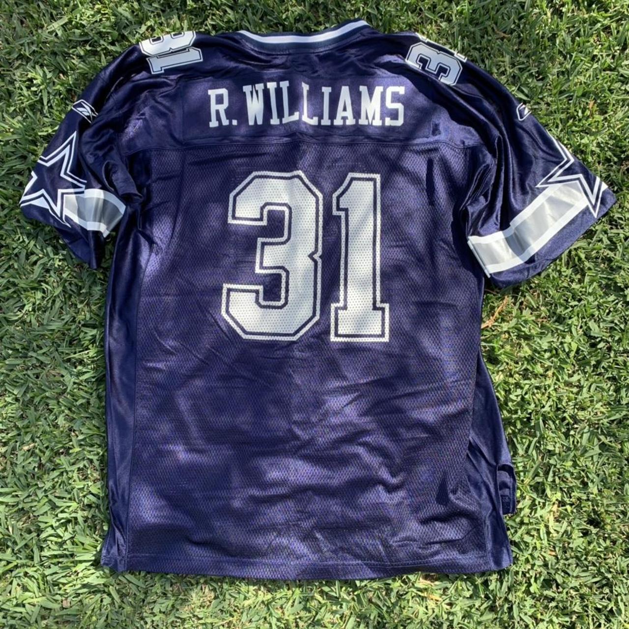 Y2k Roy Williams Detroit Lions NFL Reebok Jersey - Depop