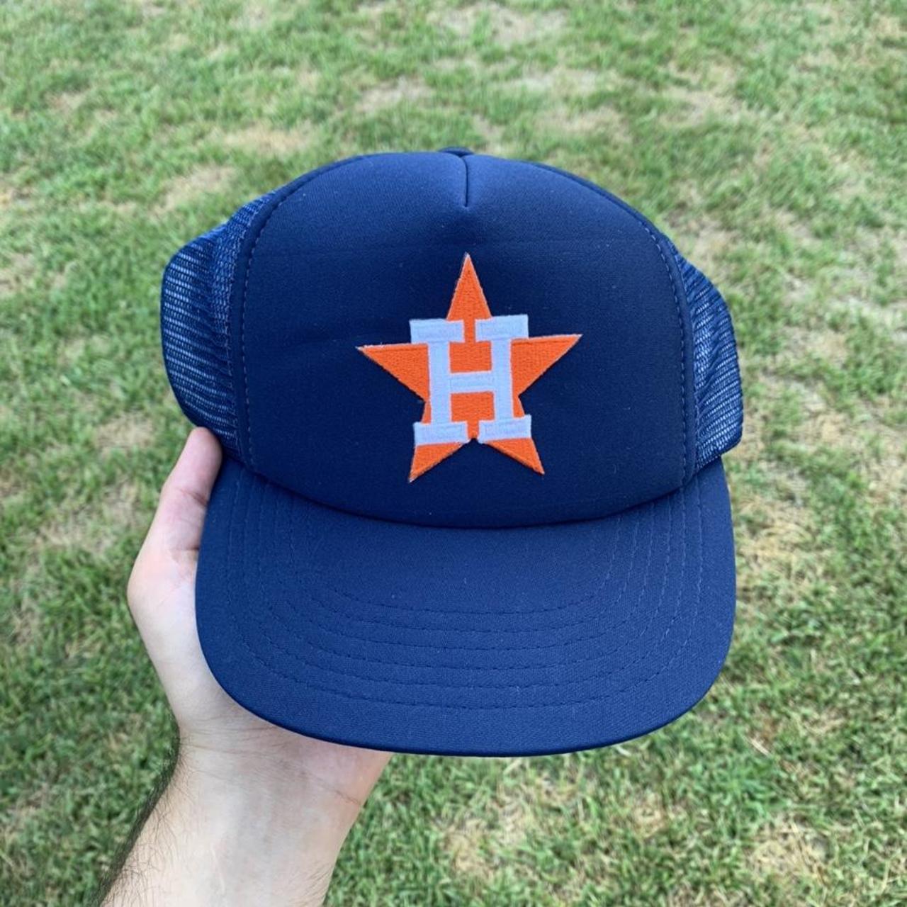 Astros Baseball Vintage Trucker Hat