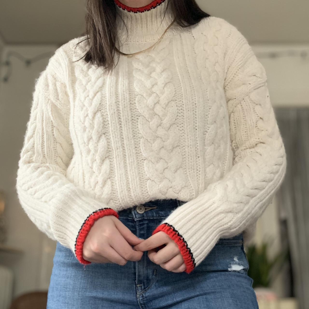 Zara hotsell chunky sweater