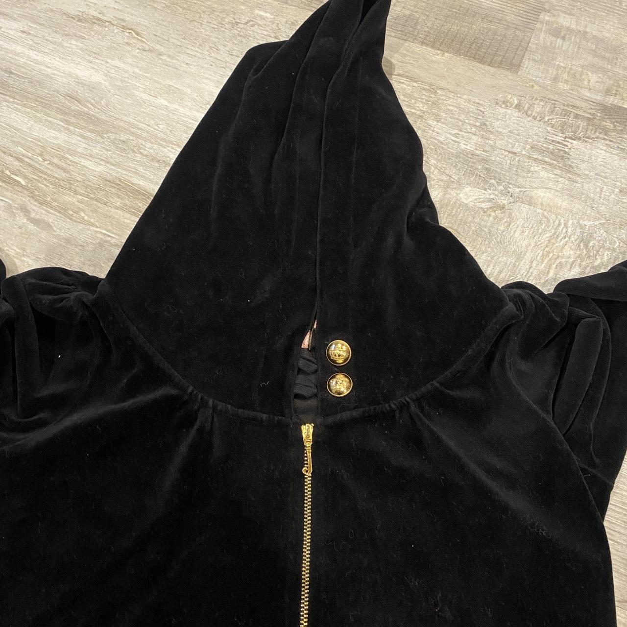 Juicy Couture Women's Black Hoodie (2)