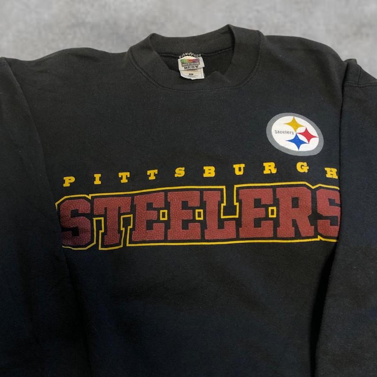 Vintage 1996 Pittsburgh Steelers Sweatshirt Great... - Depop