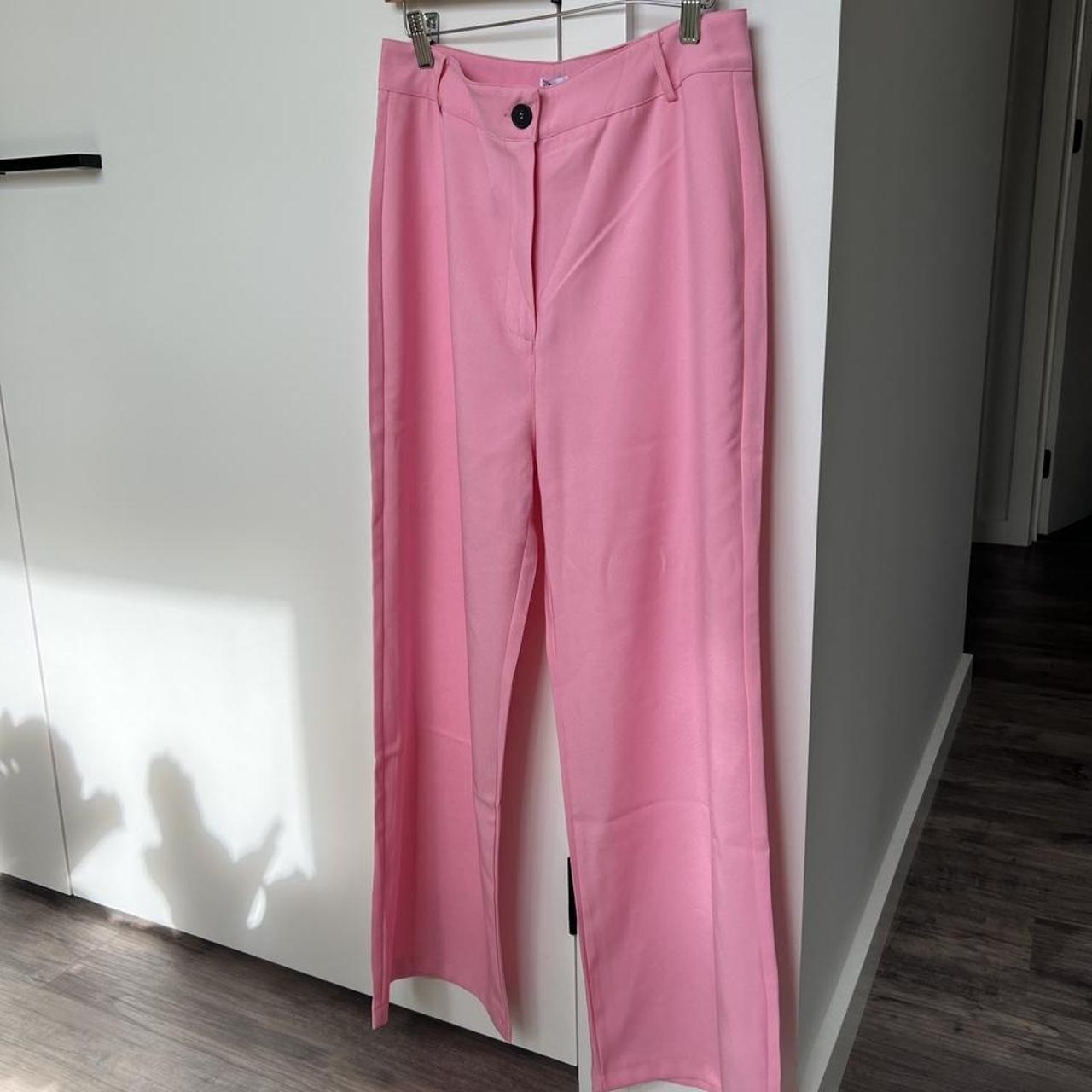 Peppermayo pink wide leg pants 🤍 brand new with... - Depop