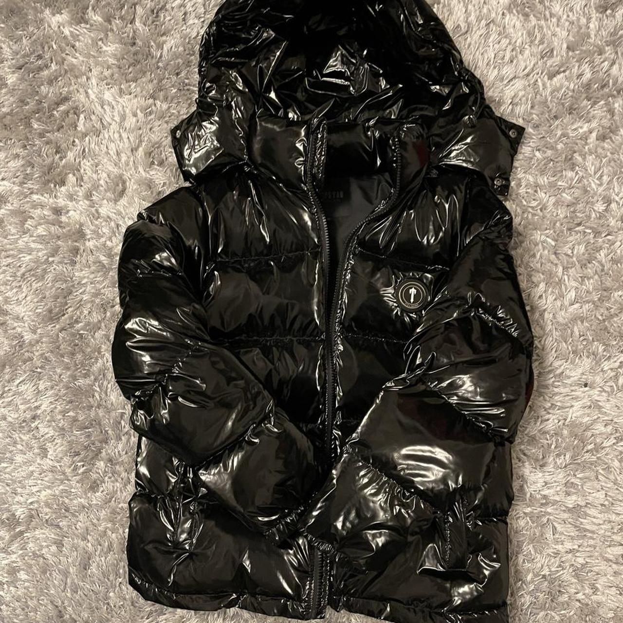 Trapstar Shiny Irongate Detachable Hooded Puffer |... - Depop