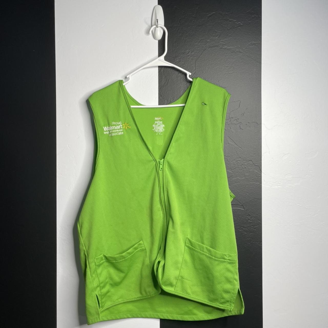 Walmart Vest DETAILS Green walmart vest perfect... Depop