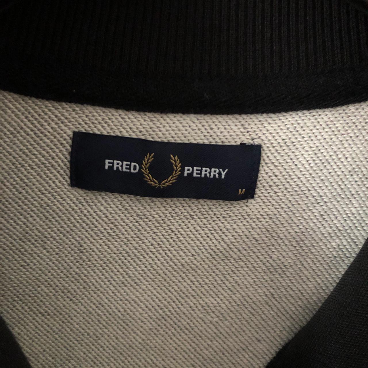 •Fred Perry high neck zipper •Size medium men’s... - Depop