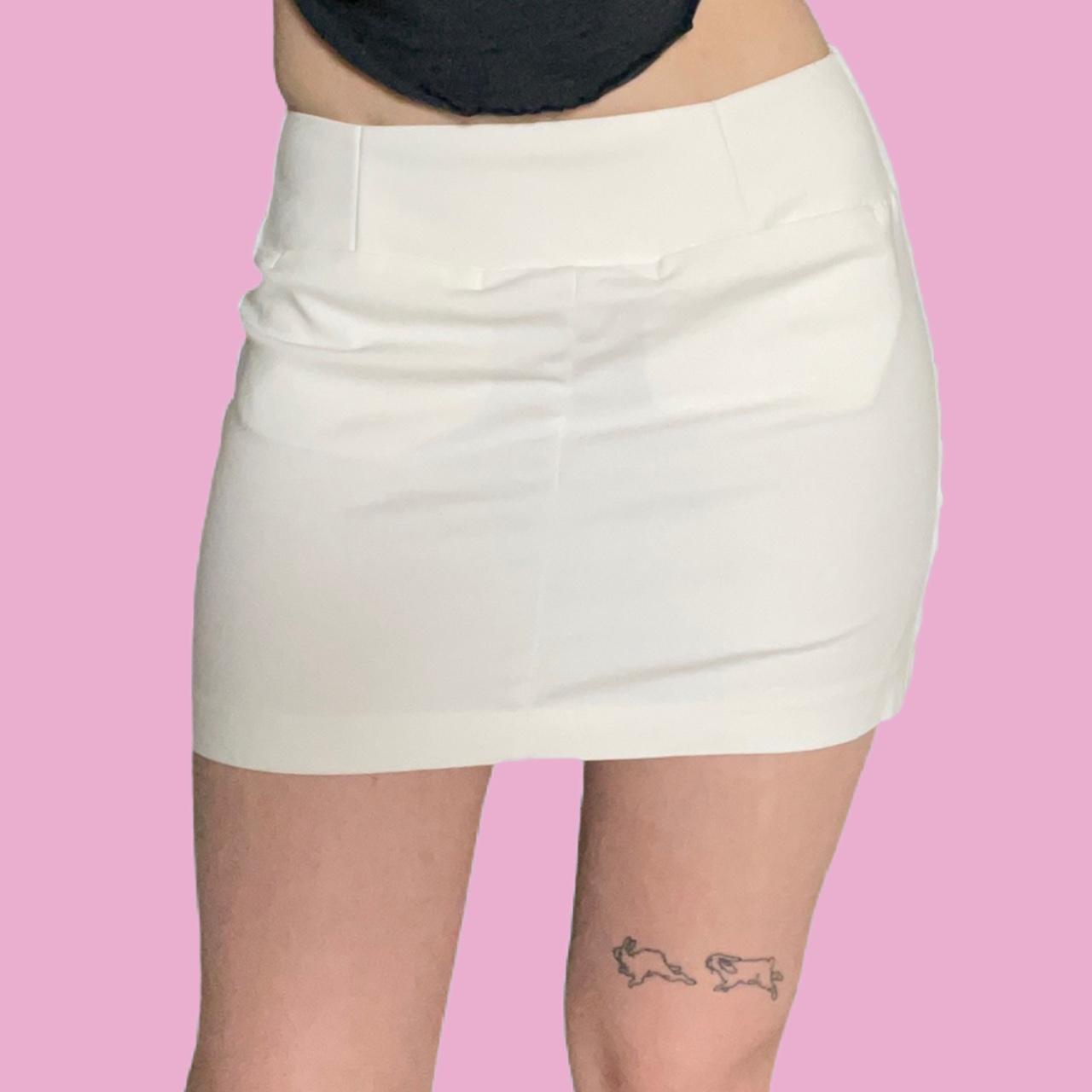 Mango Women's White Skirt (4)