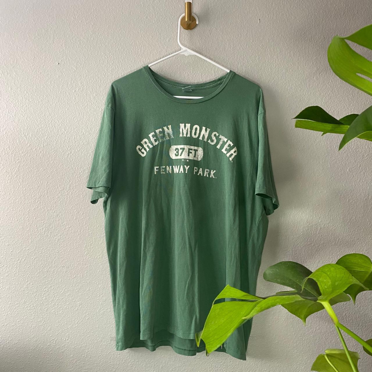 green monster t shirt fenway