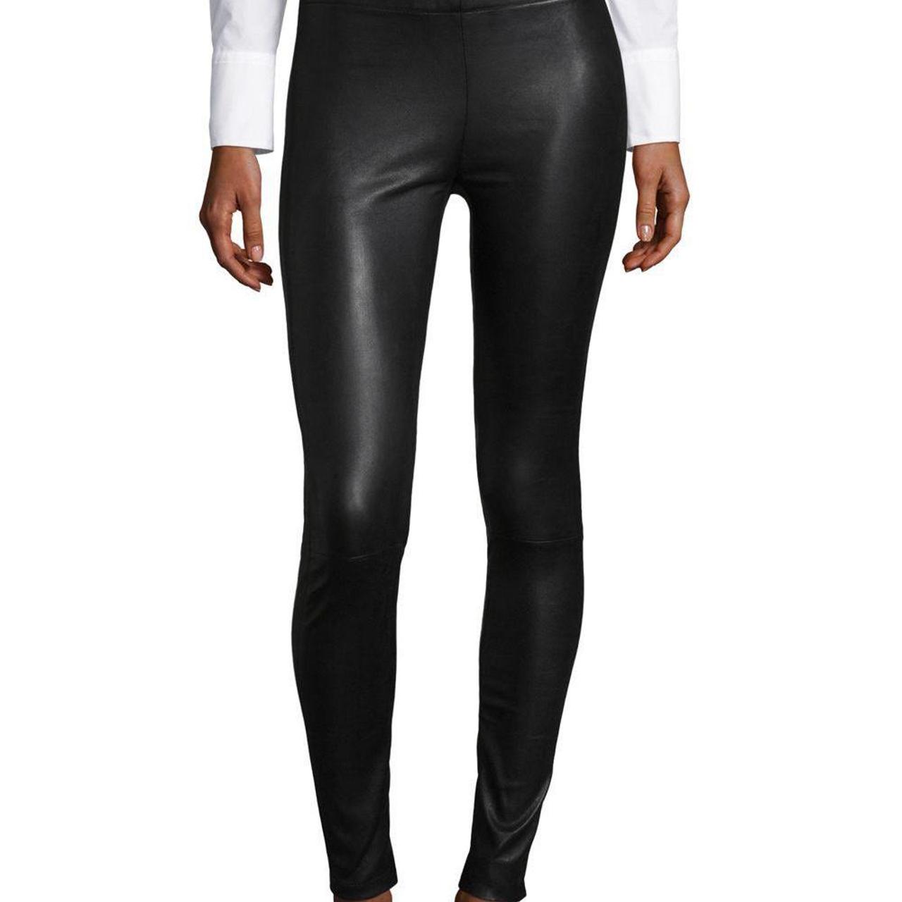 Beautiful LaMarque leather leggings in real lamb... Depop