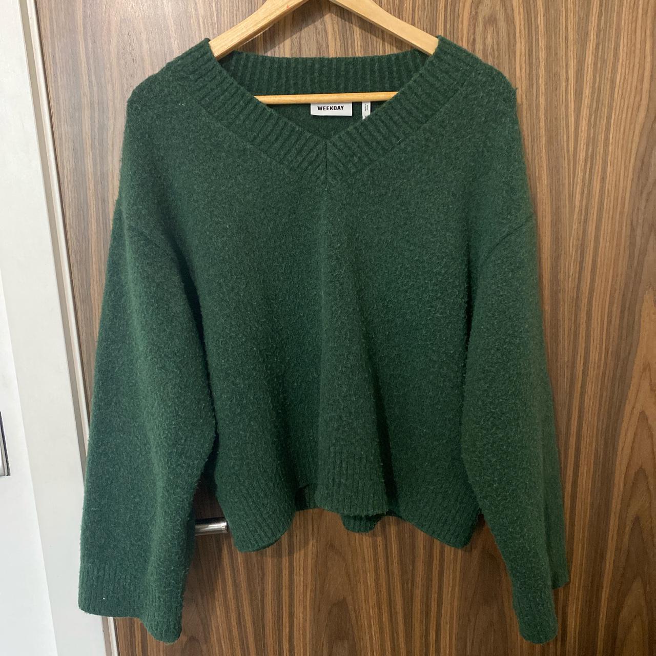 dark-green-weekday-jumper-size-m-only-worn-once-but-depop