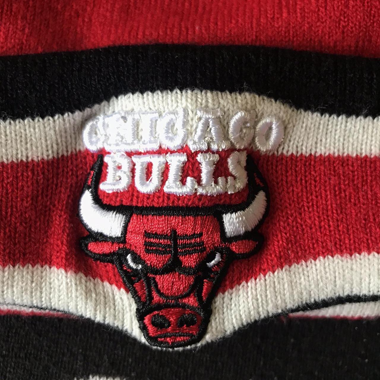 Mitchell & Ness Men's Red and Black Hat (2)
