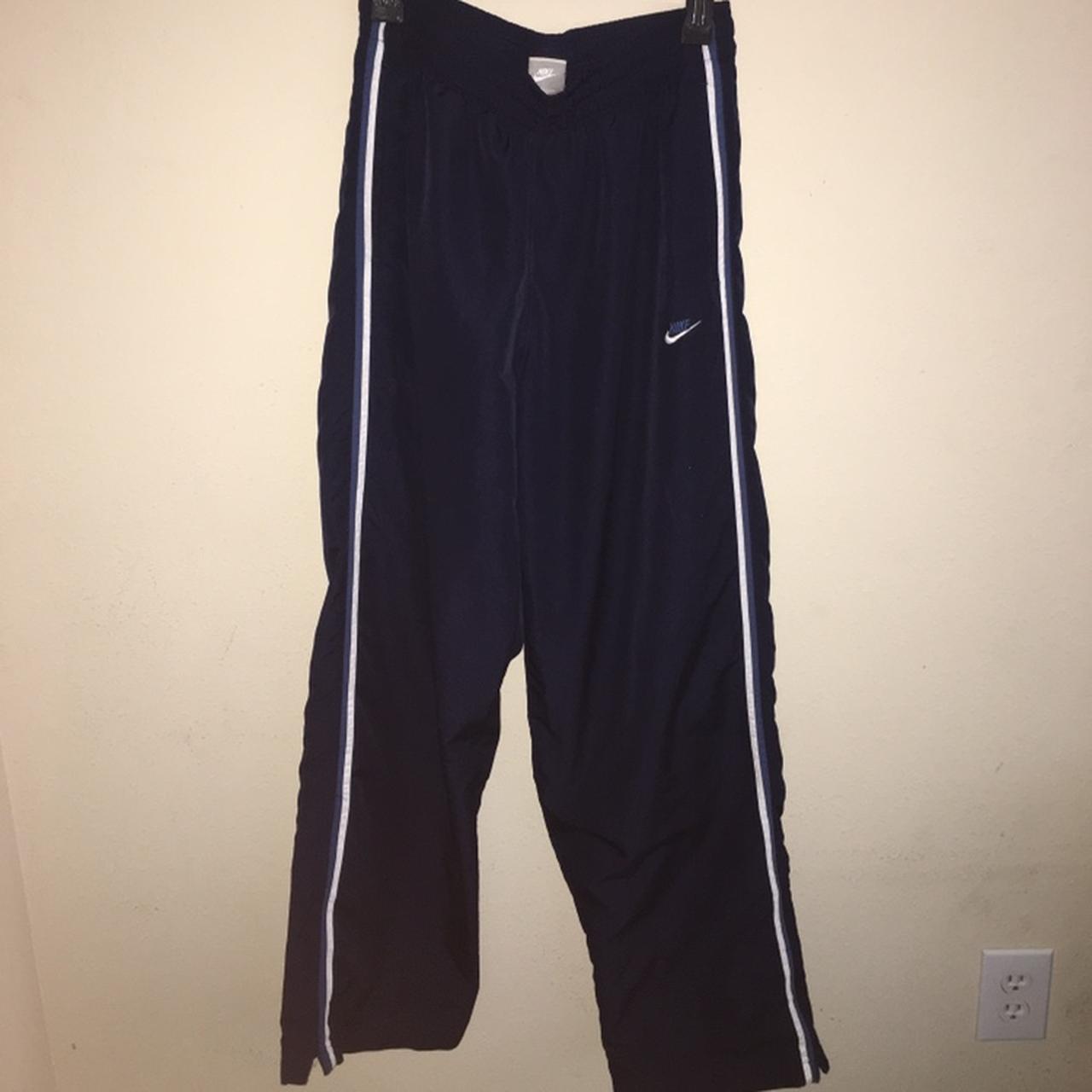 nike pants zipper bottom