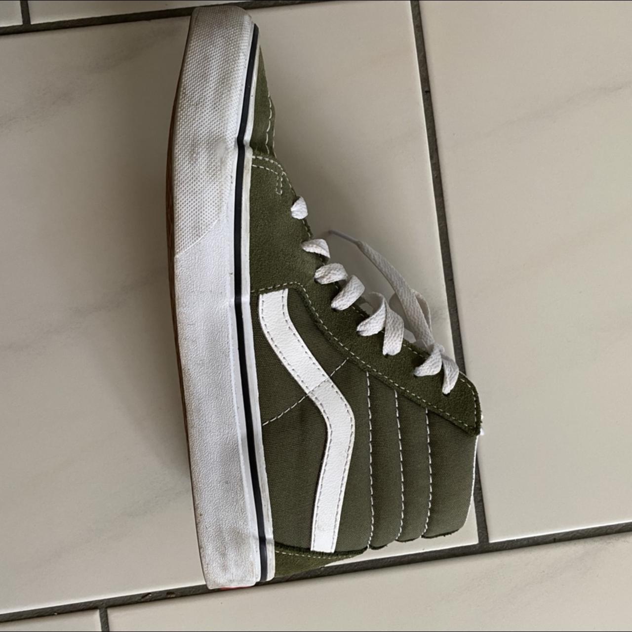 vans montante verte