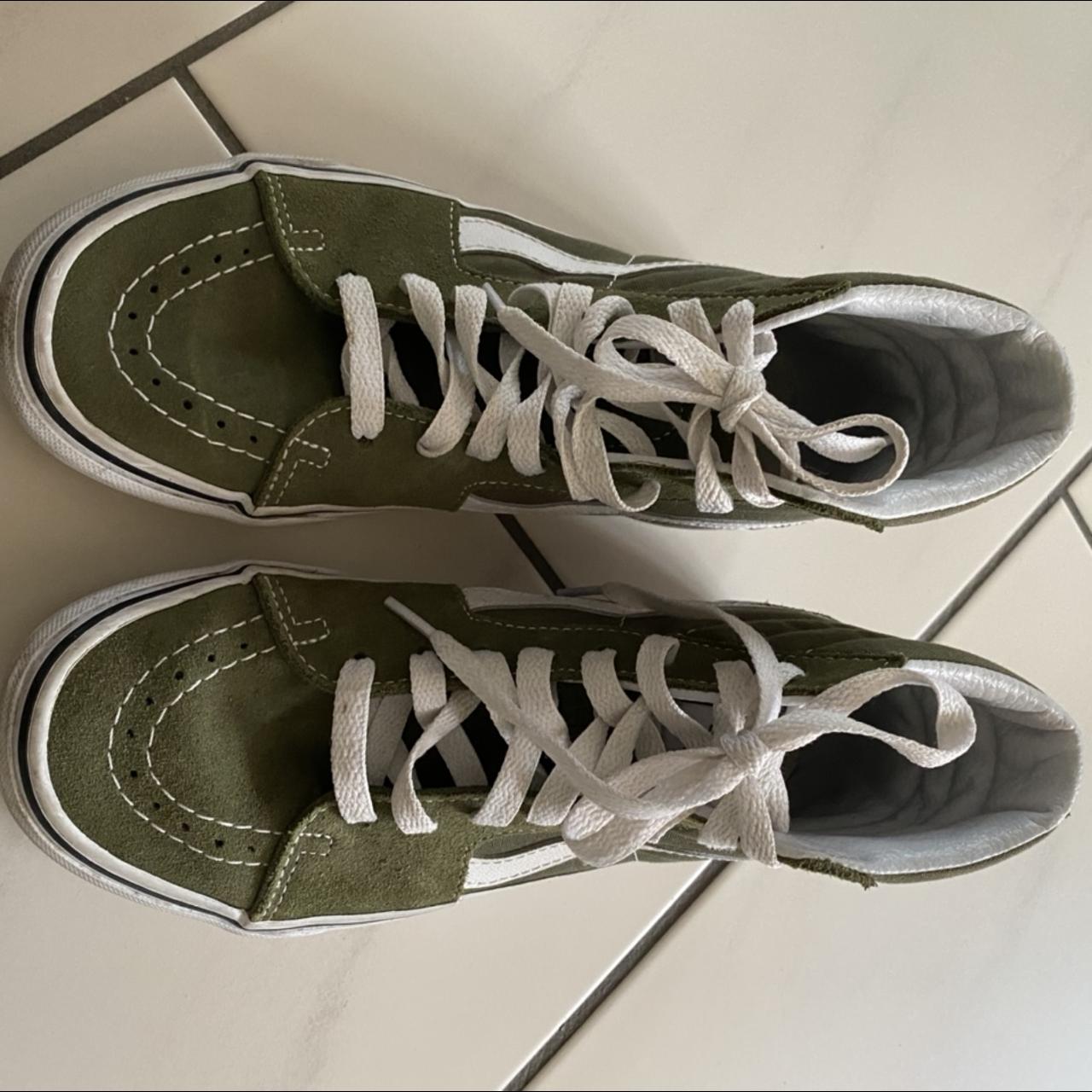 vans montante verte