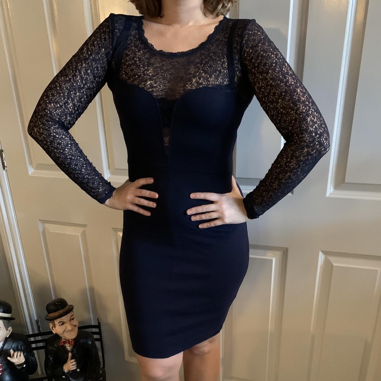 French connection clearance lace bodycon dress