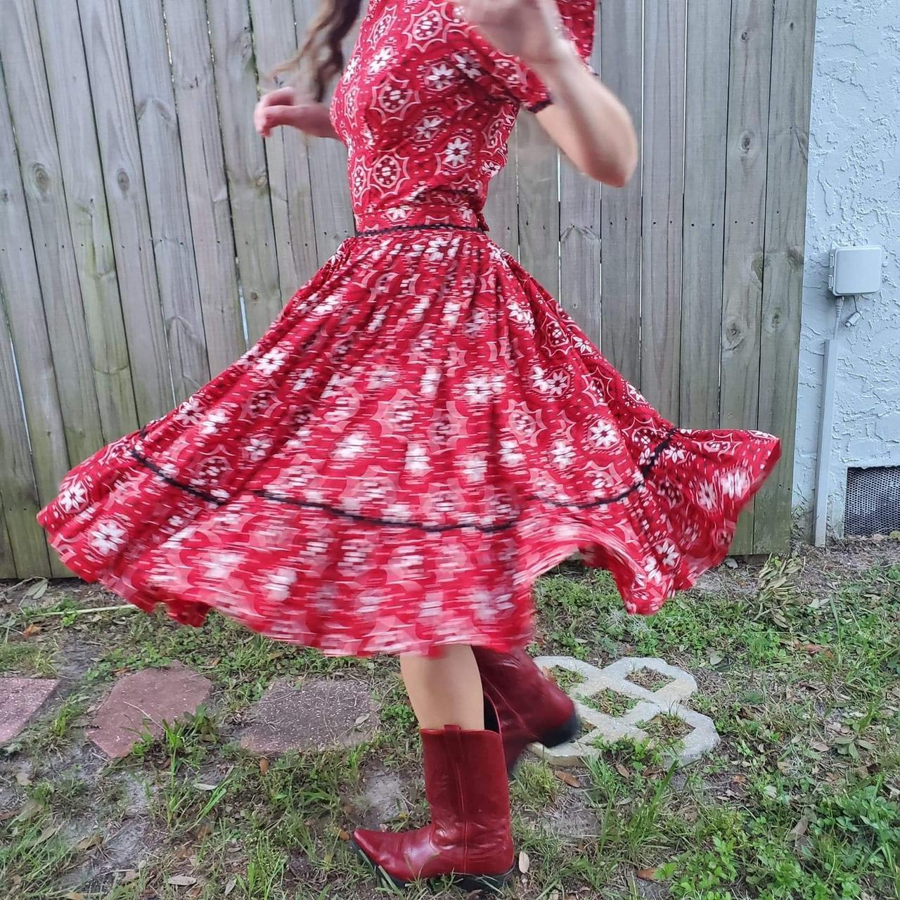 1950s hotsell western skirts