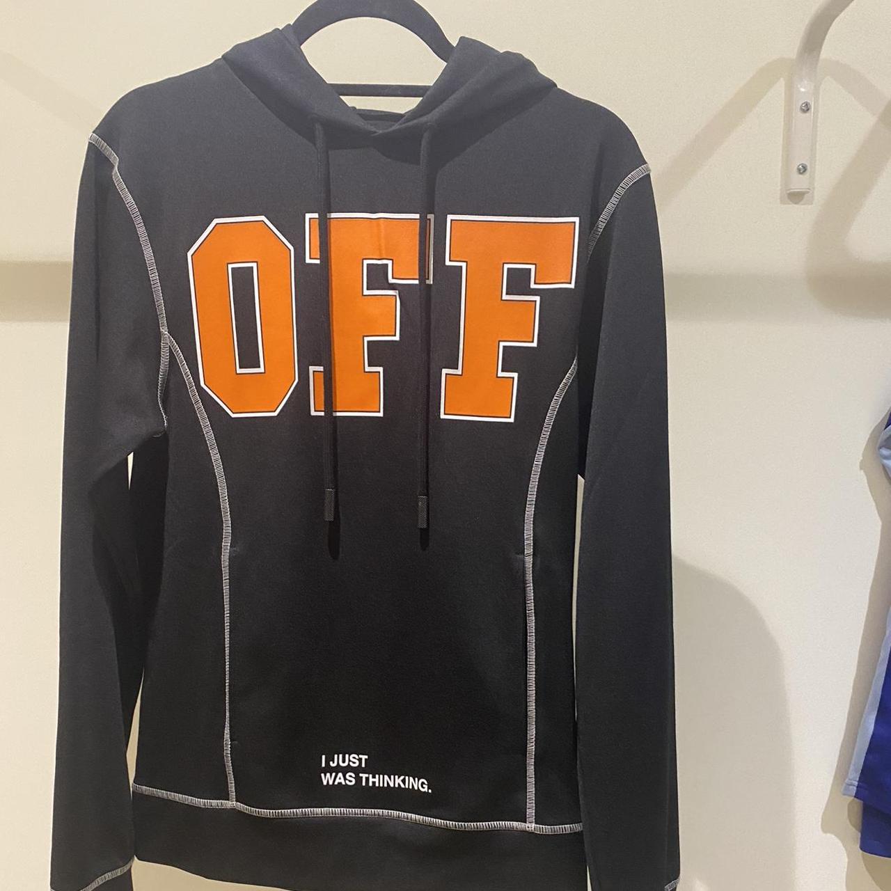 Off white i deals just was thinking hoodie