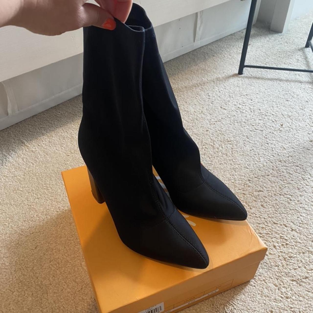 Public Desire heeled sock boots Great condition... Depop