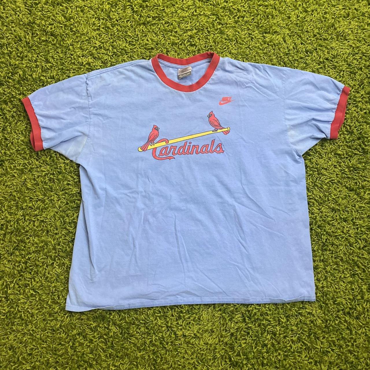 Vintage Louisville Cardinals Nike Team Kids Shirt - Depop