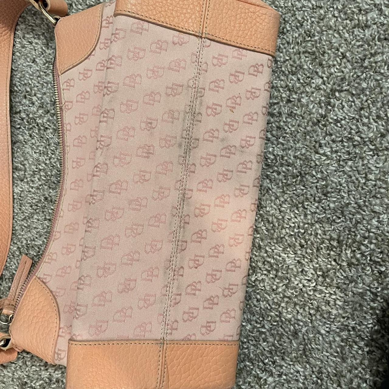 Dooney & Bourke Women's Pink and Orange Bag | Depop