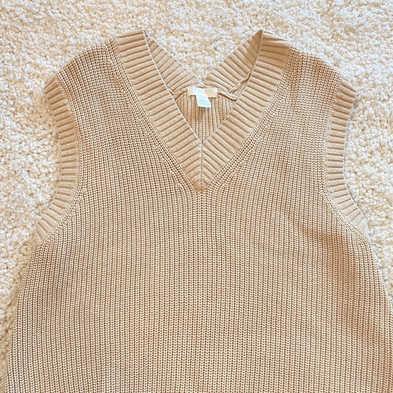 h&m oversized sweater vest • brand new without tags... Depop