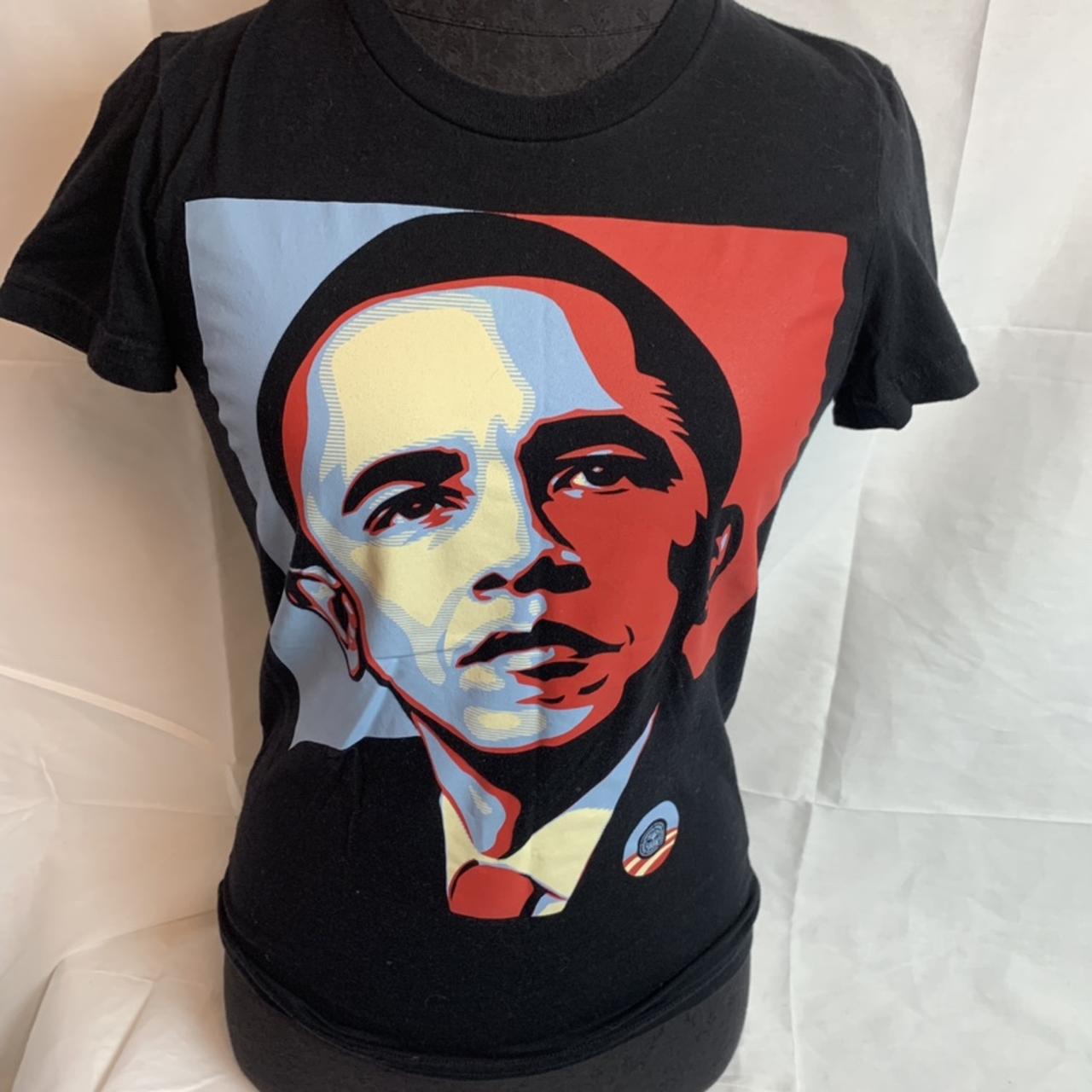 Obama OBEY t shirt obama wemisshim democrat obey Depop