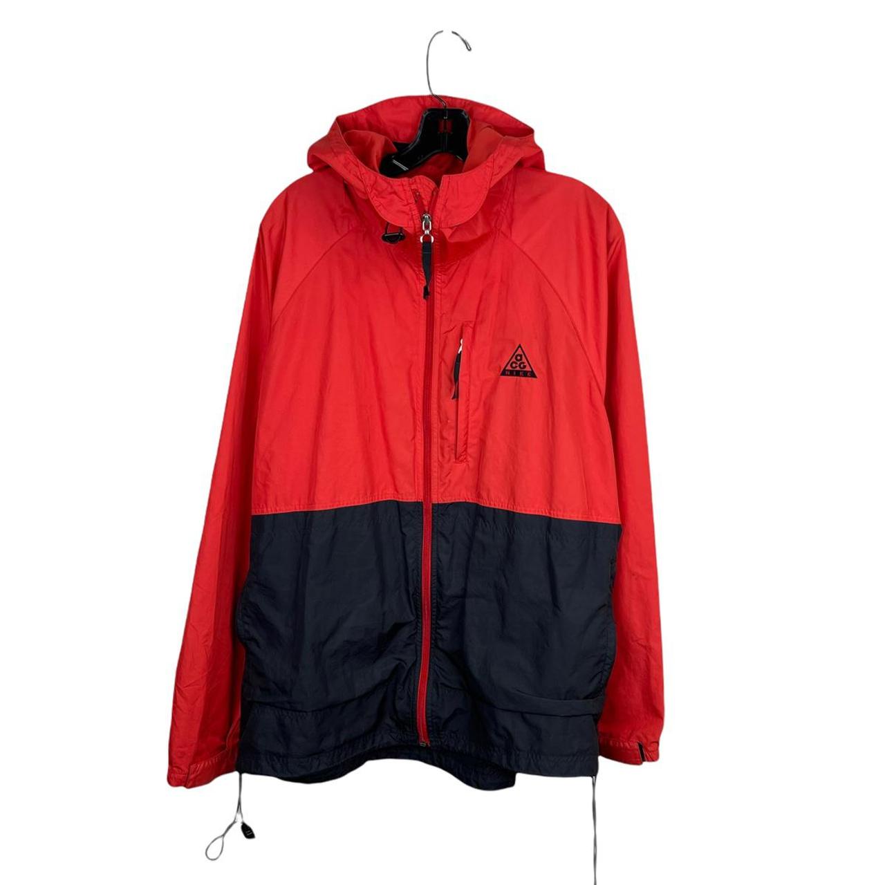 Nike Men's Red and Black Jacket