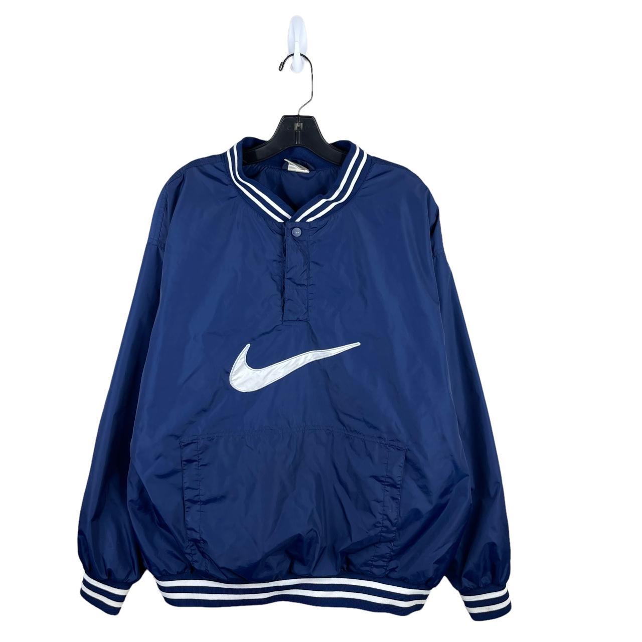 nike nylon pullover jacket