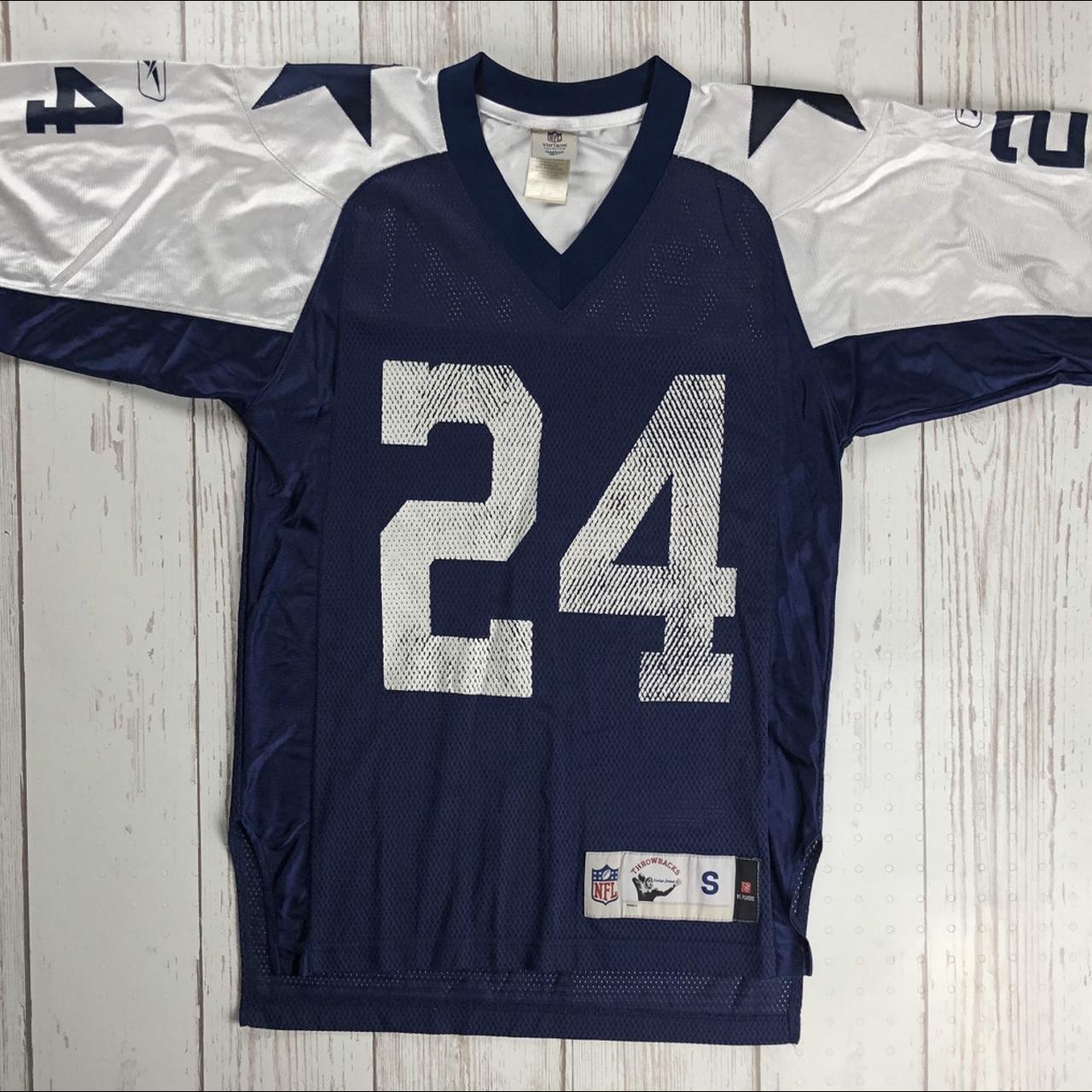 Reebok Nfl Vintage Dallas Cowboys Barber #24 Football Jersey