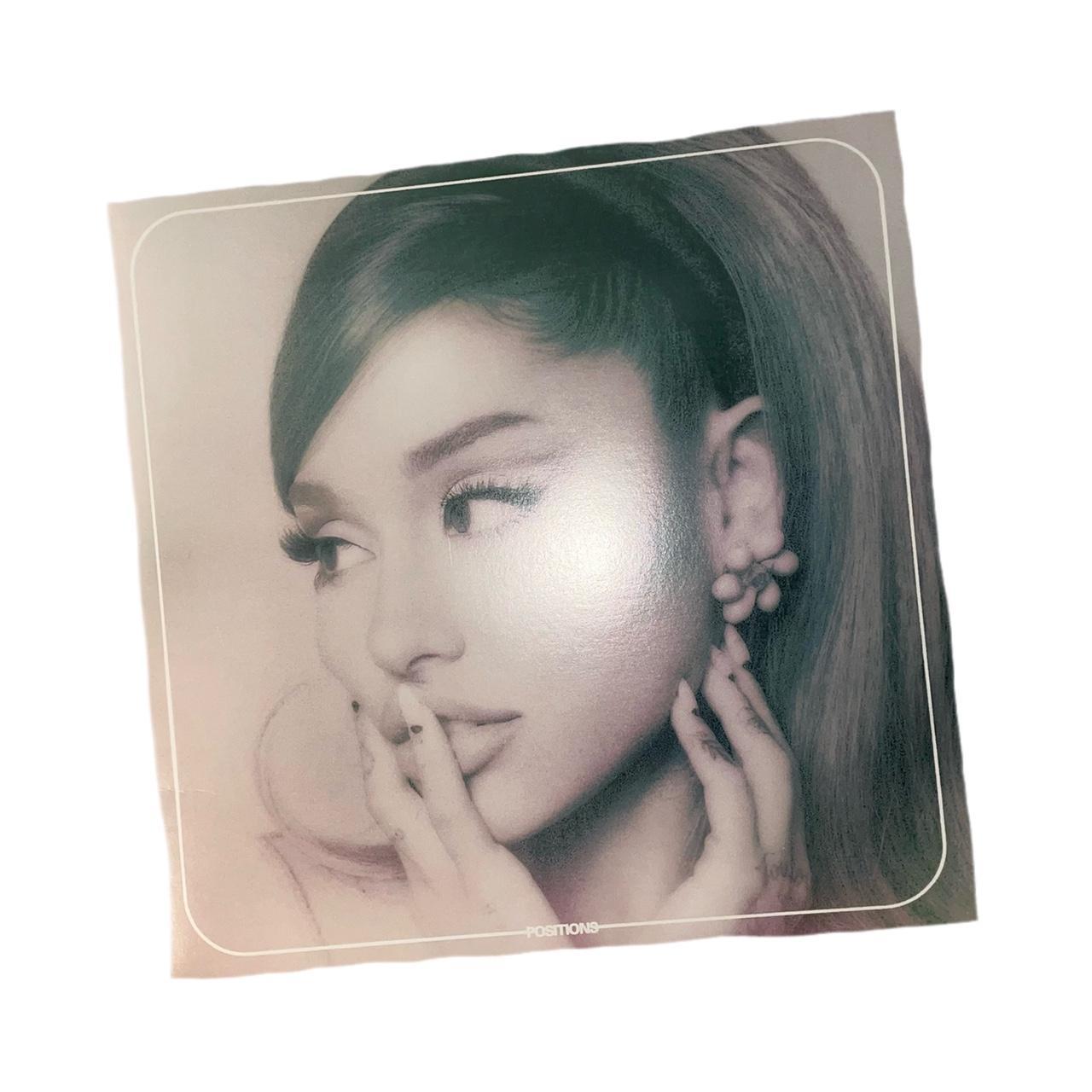 Vinyl Positions by Ariana Grande LP 33.5rpm Clear - Depop