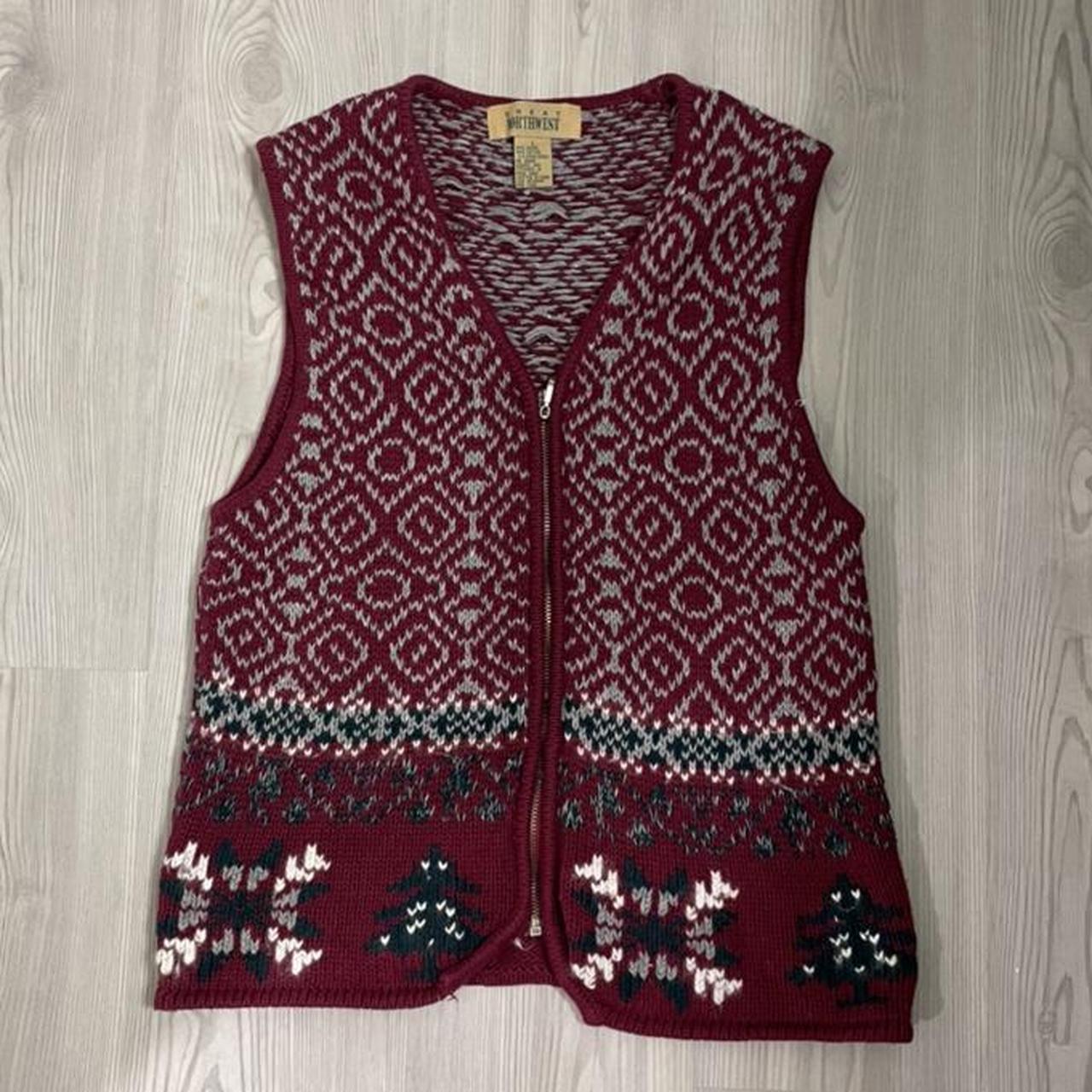 Women's Burgundy Jumper | Depop