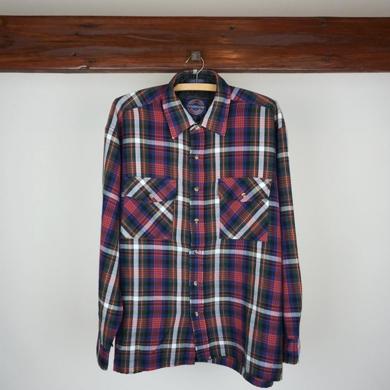 Claybrooke Outdoors Acrylic Flannel Shirt ***... - Depop