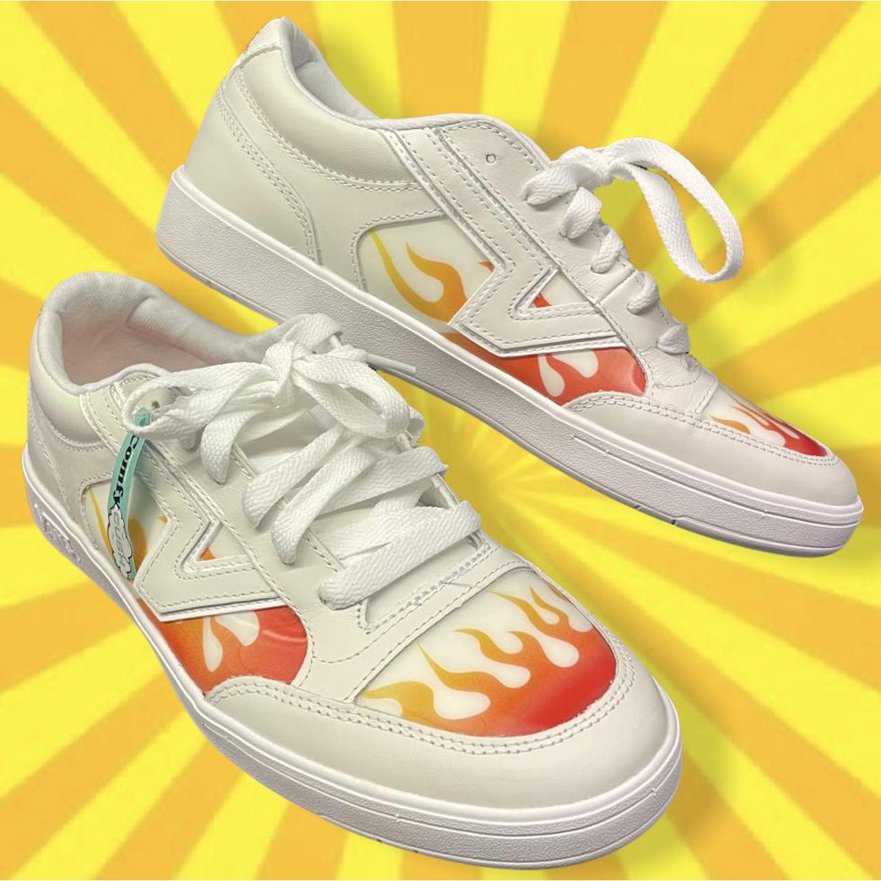 Vans Authentic Vans Lowland Cc Flame VANS Lowland Cc True White