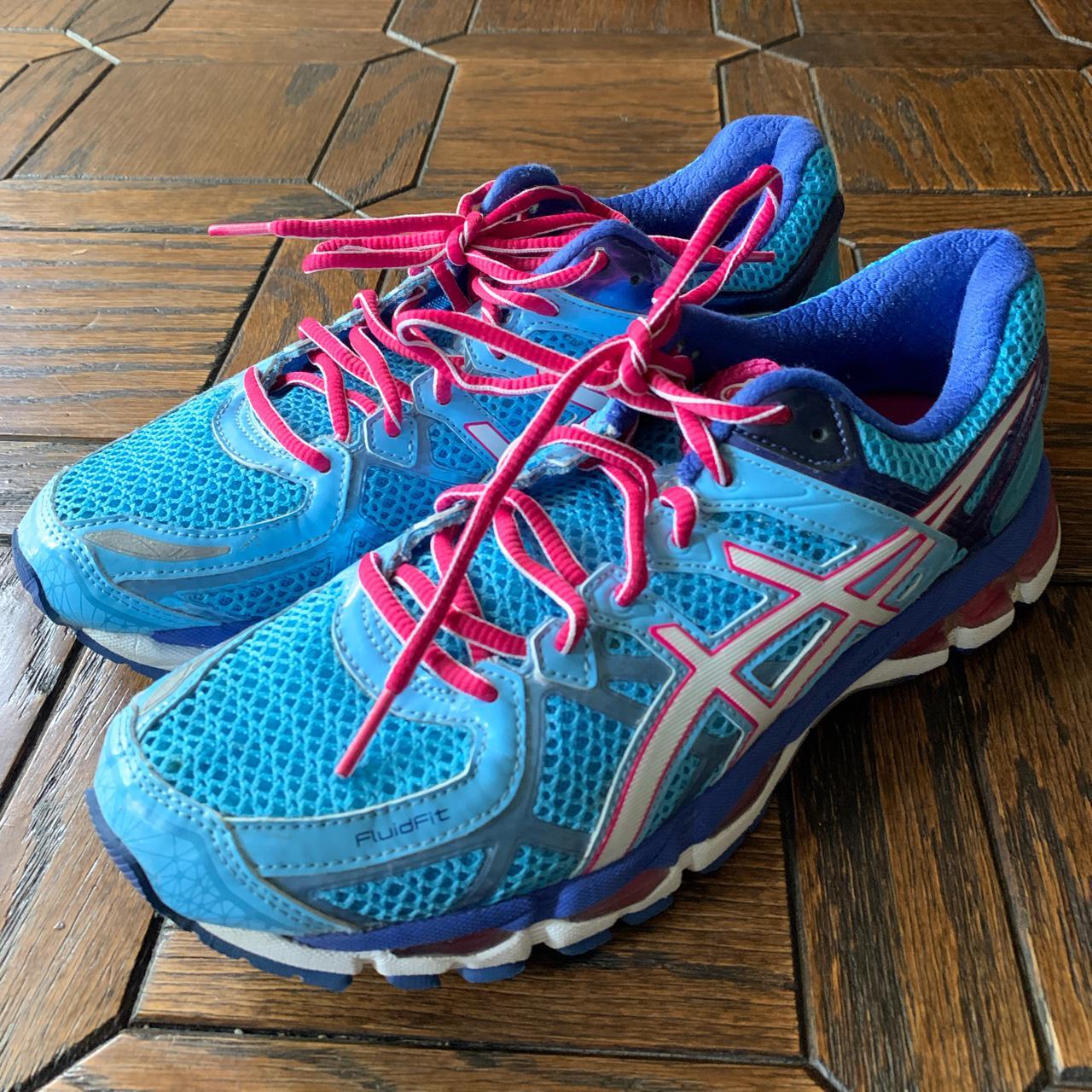 ASICS Gel Kayano 21 running shoes size: women’s 9... - Depop