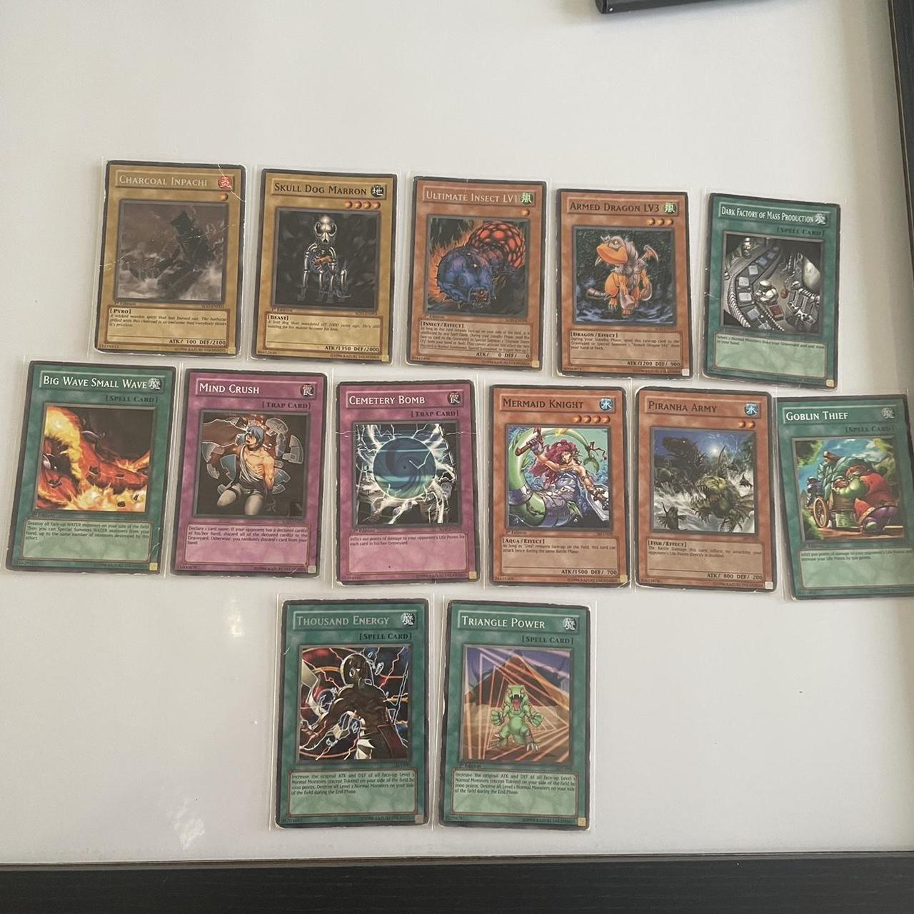 Yu-Gi-Oh! 13no. TCG Vintage Cards Bundle from... - Depop