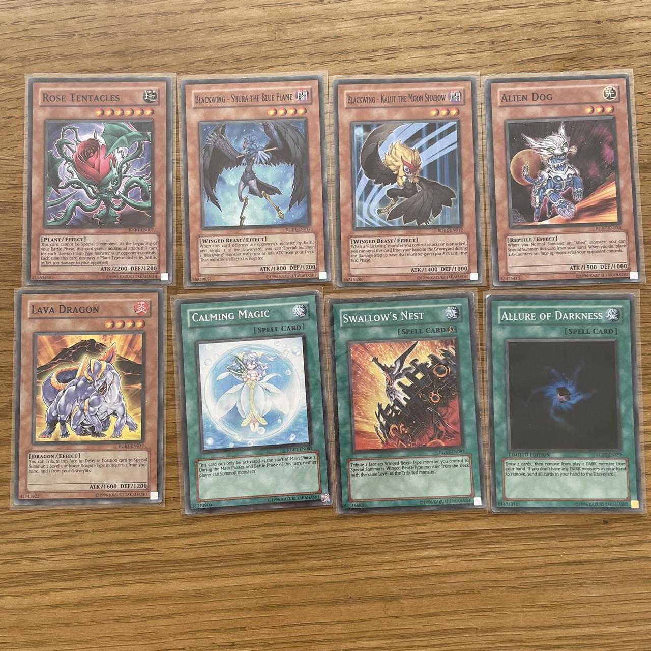 Yu-Gi-Oh! 8no. TCG Vintage Cards Bundle from Raging... - Depop