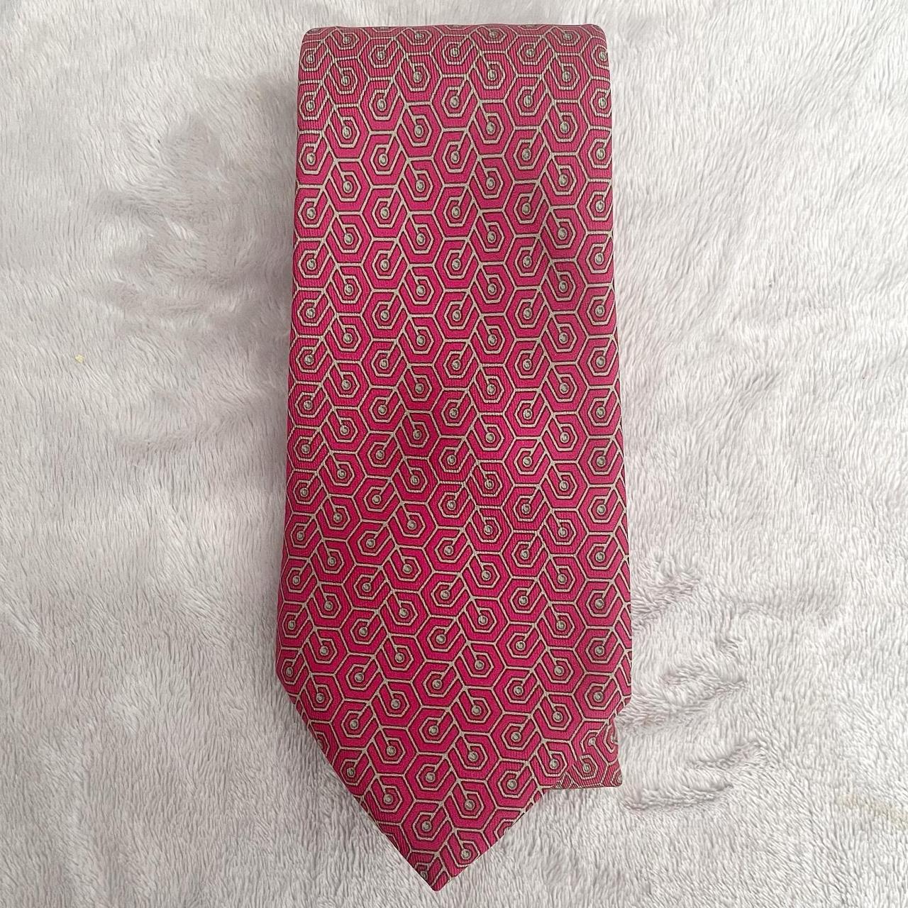 Hermès Paris For Neiman Marcus Vintage Geometric Tie... - Depop