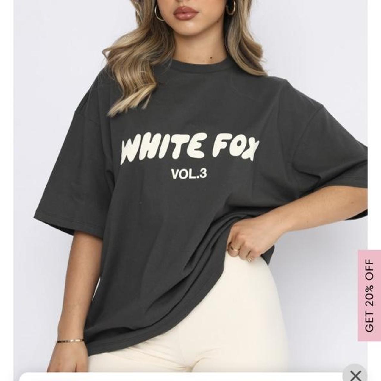 Whitefox Boutique Offstage oversized tee in... - Depop