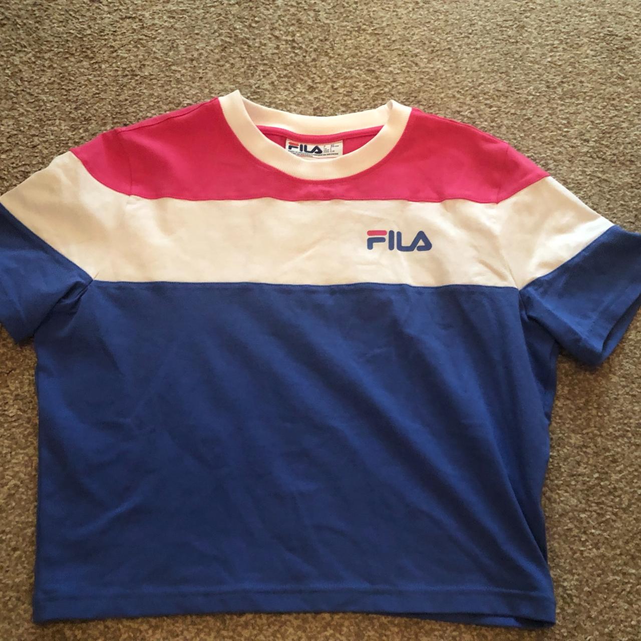 fila pink white