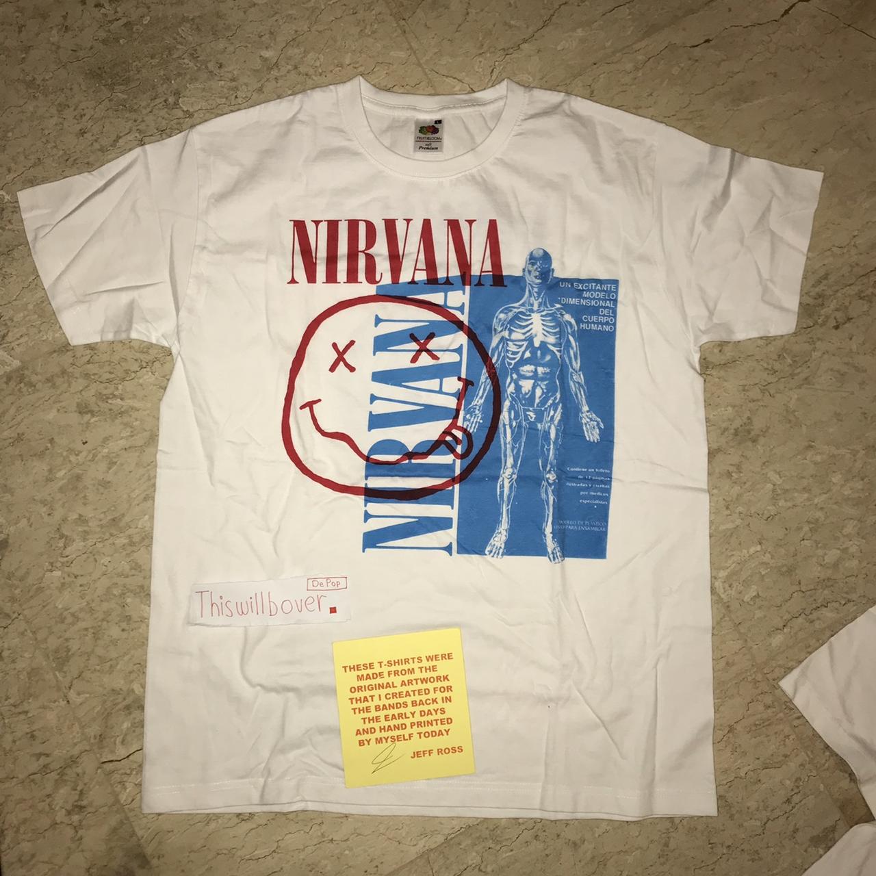 Nirvana ( vintage ) jeff ross shirt , very very... - Depop