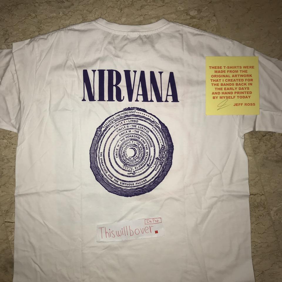 Nirvana ( vintage ) jeff ross shirt , very very...