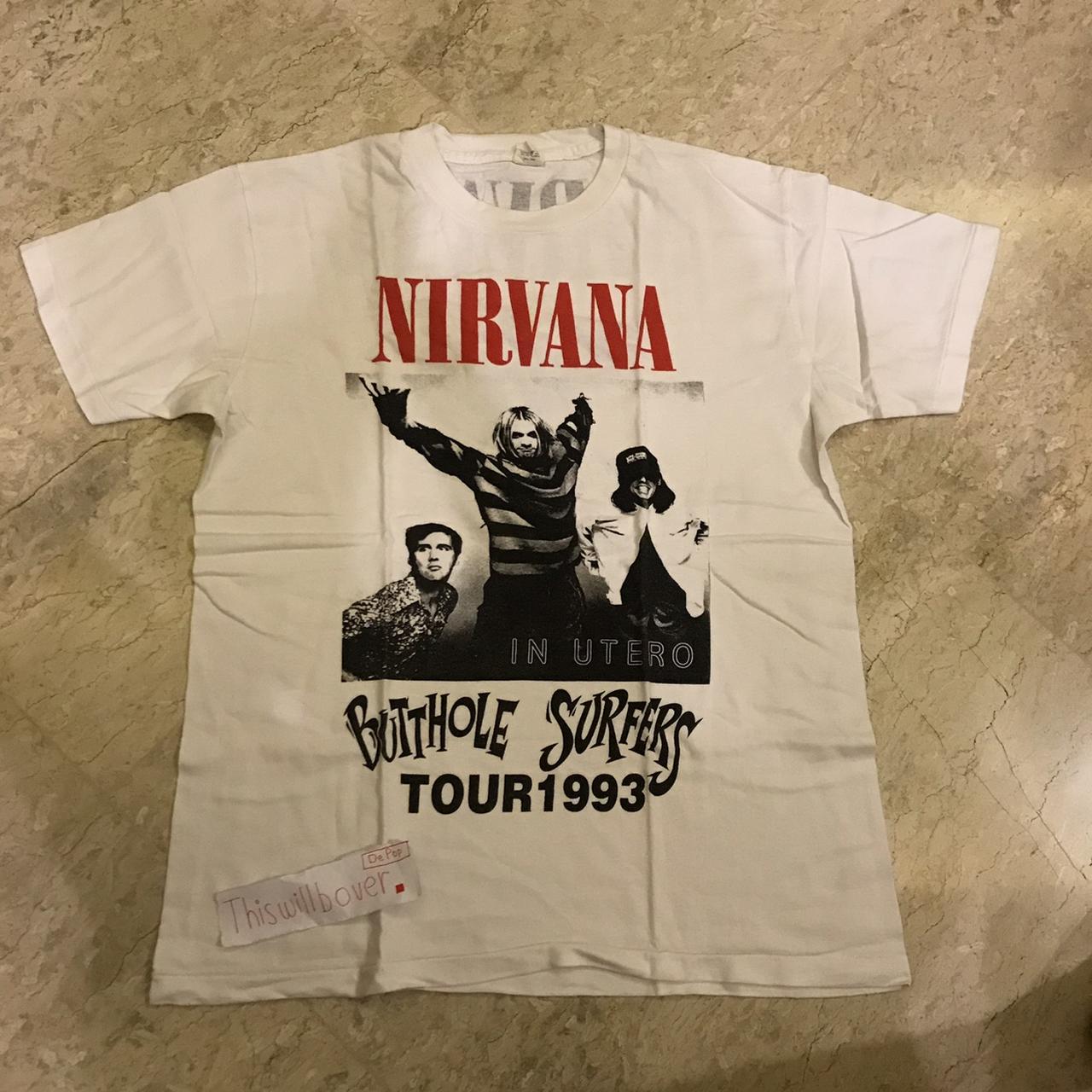 Nirvana Butthole surfers ニルヴァーナ Tシャツ XL - メルカリ