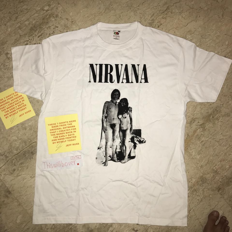 Nirvana vintage jeff ross shirt - Depop