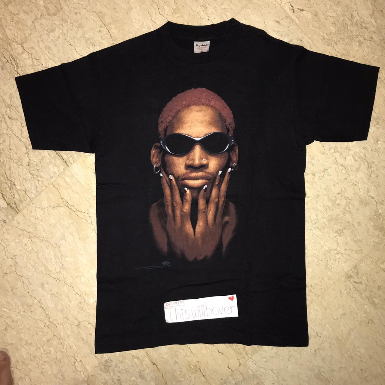 Dennis rodman vintage not of this world shirt tee as... - Depop