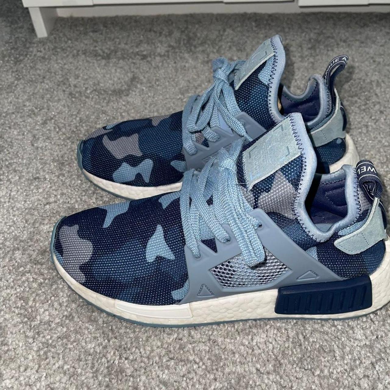 Nmd camo blue best sale