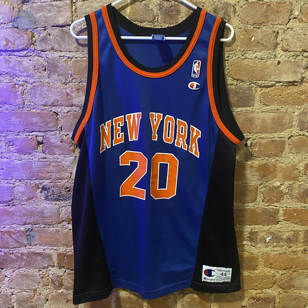 allan houston knicks jersey