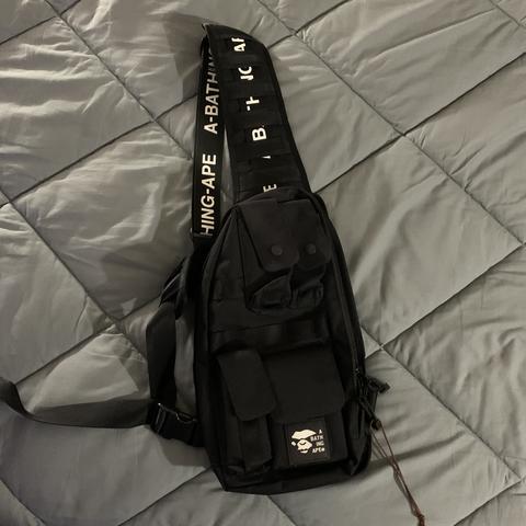 a bathing ape cordura tactical vest bag