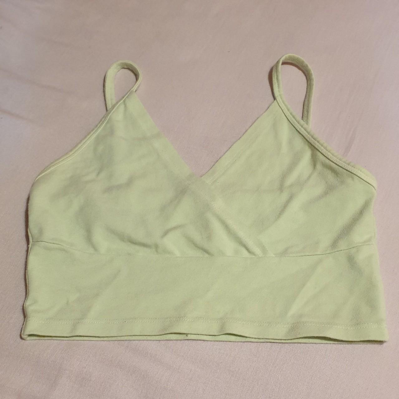 Brandy melville green amara tank one size perfect... Depop