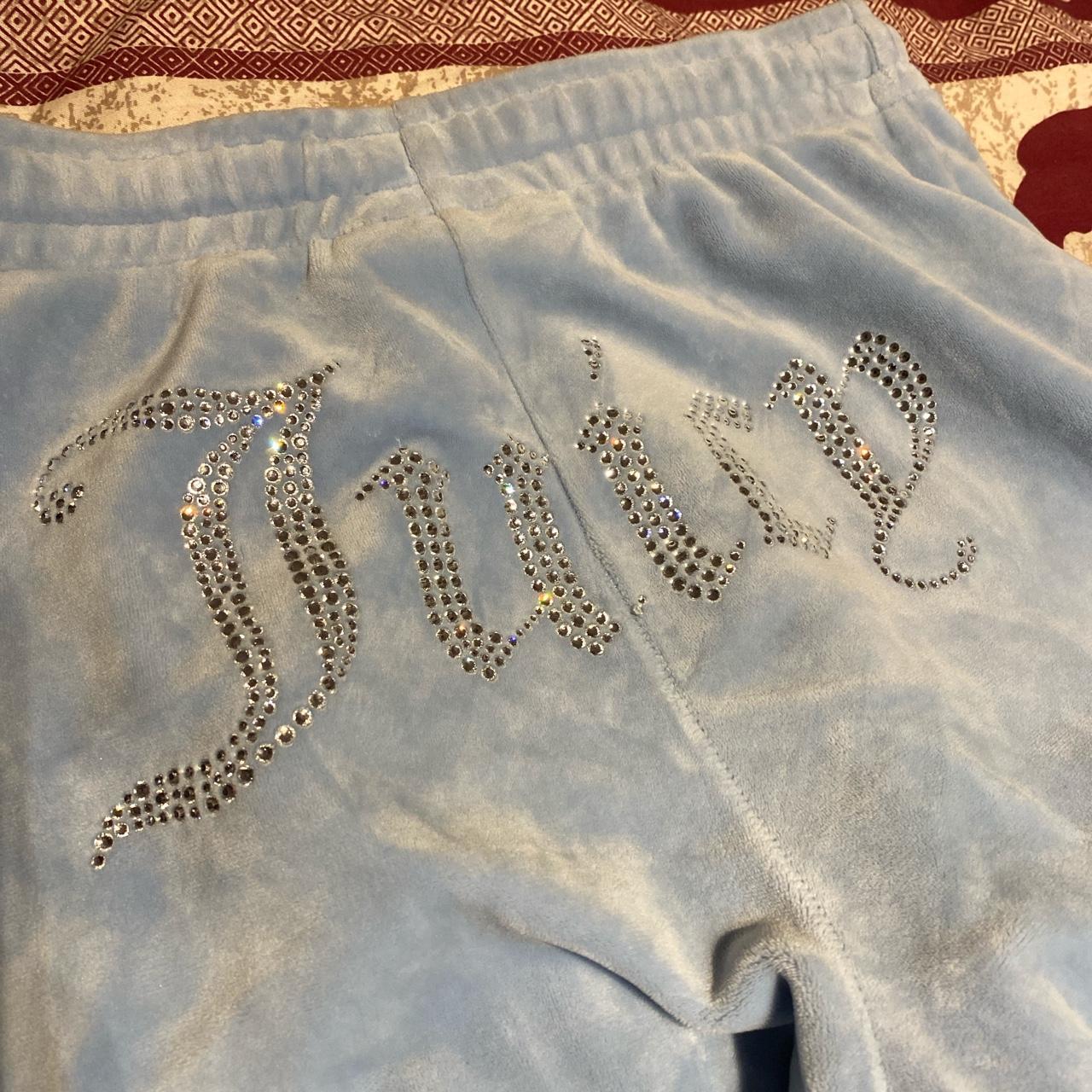 Light blue juicy couture trousers XS juicycouture... Depop